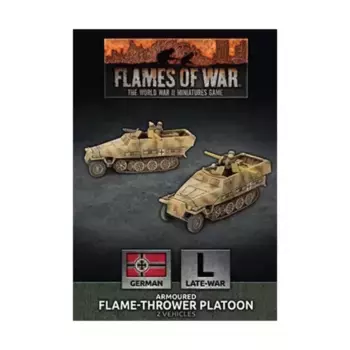 Sd Kfz 251 огнеметный взвод, Flames of War - WWII - German - Vehicles (4th Edition)