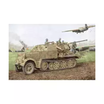 Sd.Kfz.7/2 3,7cm FlaK 37 с бронекабиной или Sd.Kfz.7/2 3,7c, Dragon Models - '39 to '45 Series - Germany (1:35)