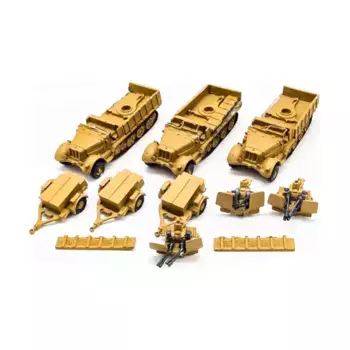 Сд. Кфз. 7. Коллекция полутреков №1, WWII Command Decision Miniatures - Germany - Loose Miniatures (15mm) (Old Glory)