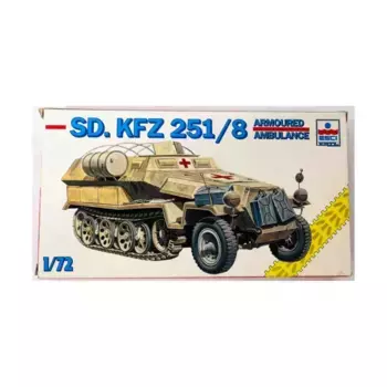 Sd.Kfz. Бронированная скорая помощь 251/8, Plastic Military Figures (1:72) (ESCI)