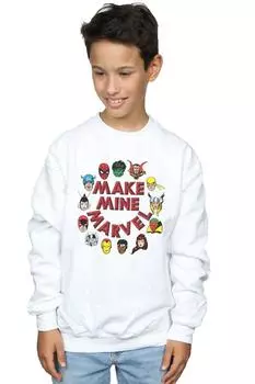 Сделай мою толстовку Marvel, белый