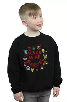 Сделай мою толстовку Marvel, черный