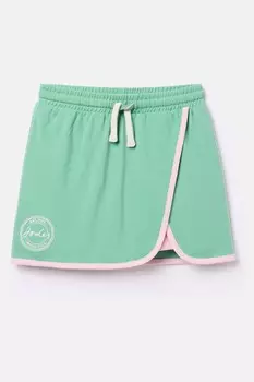 Сделайте хлопковую юбку пике для ракетки Joules, зеленый