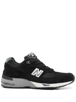Сделано в Великобритании кроссовки 991v2 New Balance, черный