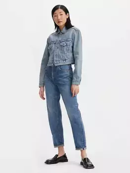Сделано в Японии, женские брюки с селвидж-колонной Levi's, цвет Lapus - Medium Wash