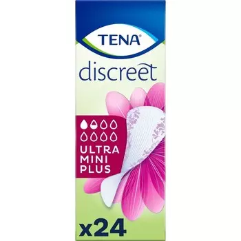 Сдержанные ежедневные прокладки Ultra Mini Plus TENA, 24 шт.