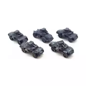 SdKfz 221 Коллекция №2, WWII Micro Armour - Germany - Loose Miniatures (1:285)