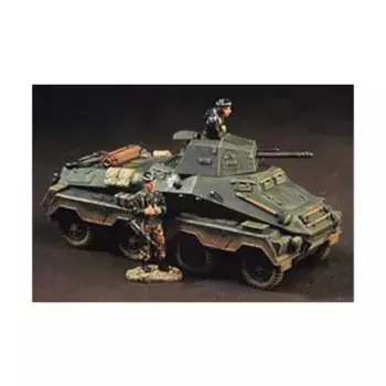 SDKFZ 231 8-колесный бронеавтомобиль, World War II - Waffen SS (1:30)