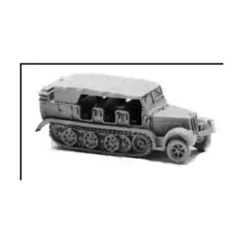 СдКфз 7, WWII Micro Armour - Germany - Halftracks (1:285)