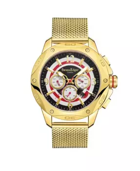 SE1602 Swan & Edgar Золотые автоматические спортивные часы ручной сборки Target Swan and Edgar, золотой