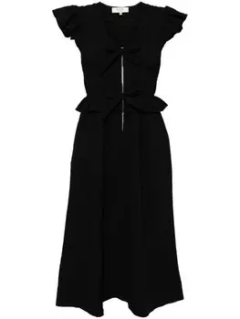 Sea платье регина сирсакер, черный