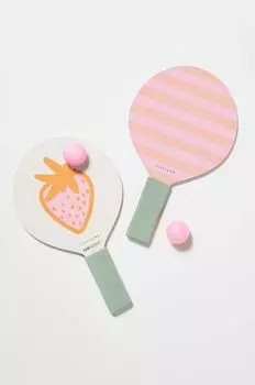 Sea Seeker Клубничный набор весла и пляжного мяча SunnyLife, мультиколор