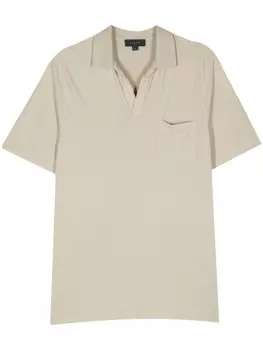 Sease хлопковая рубашка-поло, нейтральный цвет