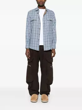 Sease клетчатая рубашка, синий