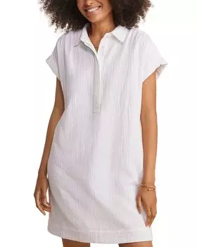 Seastitch Платье-рубашка Margo Vineyard Vines, белый