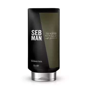 SEB MAN THE PLAYER Смываемый гель для волос средней фиксации 150мл