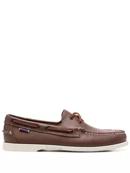 Sebago топсайдеры со шнуровкой, коричневый