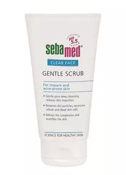 Себамед, Clear Face, пилинг для лица, 150 мл, Sebamed