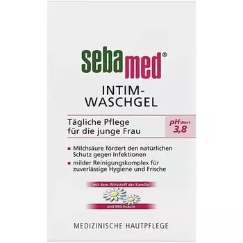 Sebamed Гель для мытья интимной зоны pH 3,8 для бережного очищения интимной зоны 200мл