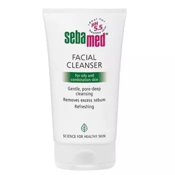 Sebamed, Gentle Facial Cleanser, Нежный очищающий гель для жирной и комбинированной кожи, 150 мл