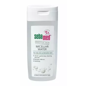 Sebamed, Micellar Water, мицеллярная жидкость для жирной и комбинированной кожи, 200 мл
