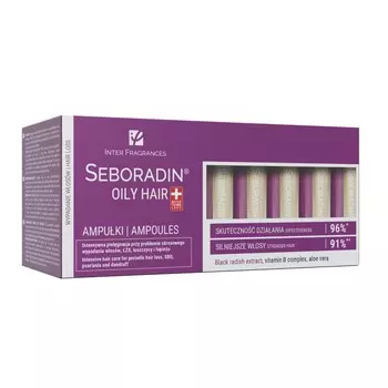 Seboradin OILY HAIR ампулы для жирной кожи головы 14 х 5,5 мл