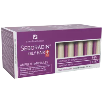 Seboradin Oily Hair ампулы против выпадения волос, 14 шт/уп.