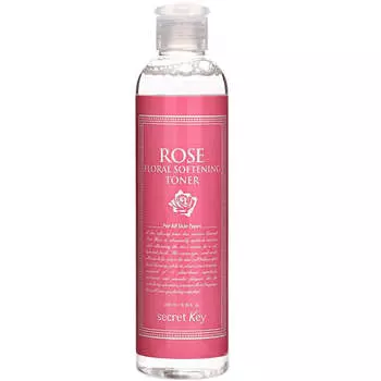 Secret Key Rose Floral Softening Toner Смягчающий тоник для лица 248мл
