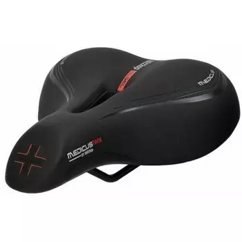 седло Medicus 3.0 Twin 260 x 190 мм черное WITTKOP, белый