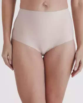 SEDOND SKIN SMOOTHING Трусы с высокой коррекцией Calvin Klein, бежевый