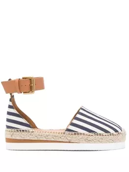 See by Chlo эспадрильи на платформе, синий