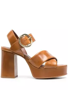 See by Chlo босоножки Lyna, коричневый