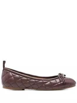 See by Chlo дутые балетки, коричневый