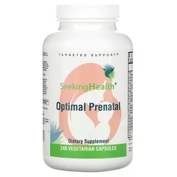 Seeking Health Optimal Prenatal, 240 вегетарианских капсул