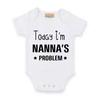 Сегодня я проблема бабушки с коротким рукавом 60 SECOND MAKEOVER, белый