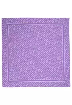 Seiden шарф с наклейкой "Черная роза" Seidensticker, фиолетовый