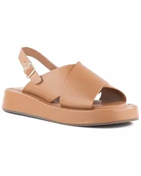 Сейшельские острова Просто для удовольствия Кожаные сандалии Seychelles, цвет tan leather