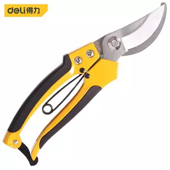 Секатор Deli DL2770 из нержавеющей стали с изогнутым носом