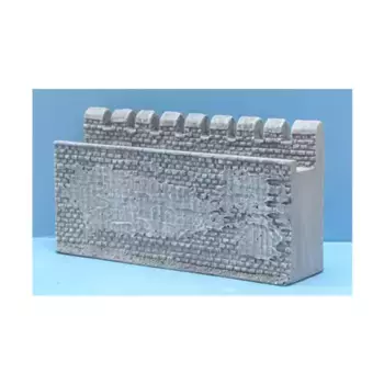 Секция одиночной стены замка, Epic Castles (28mm)