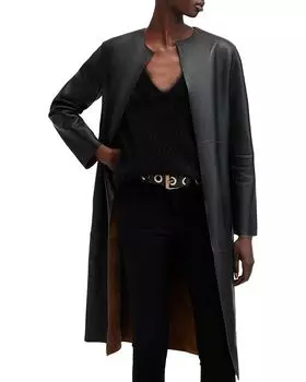 Селби реверсивная куртка из замши ALLSAINTS, мультиколор