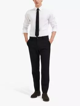 Selected Гибкие брюки из переработанного полиэстера, черные