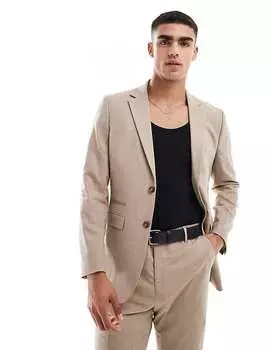 Selected Homme – Neil – Кремовый пиджак классической посадки