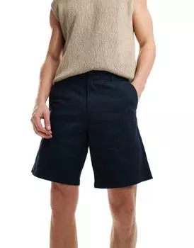 Selected Homme - Темно-синие шорты чинос