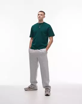 Selected Homme – зеленая футболка оверсайз