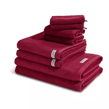 Selection Набор полотенец Ross (8 шт), 50x1x100 см цвет rubin