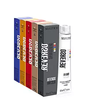 Selective REVERSO 8.23 Золотисто-бежевый светло-русый питательный краситель без аммиака 100 мл