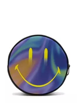 Seletti кошелек с принтом, черный