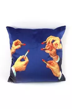 Seletti Lipsticks x Декоративная подушечка для туалетной бумаги, мультиколор