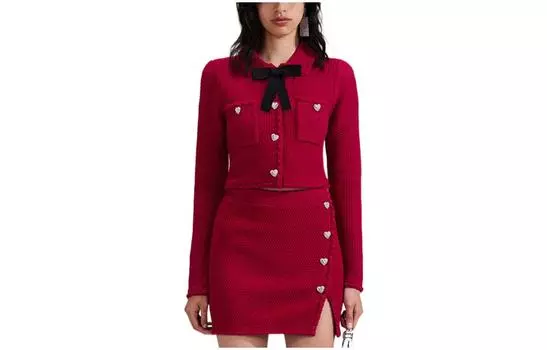 Self-portrait Джемпер женский красный