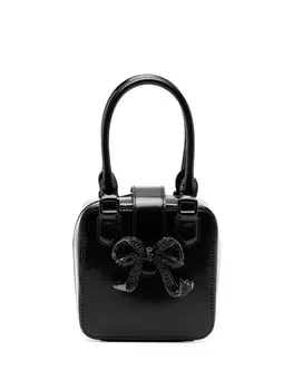 Self-Portrait квадратная мини-сумка, черный